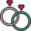 Wedding rings Ikona 64x64