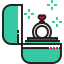 Engagement ring icon 64x64
