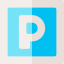 Parking sign icon 64x64