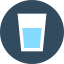 Glass of water icon 64x64