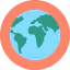 Планета земля иконка 64x64