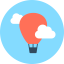 Hot air balloon icon 64x64