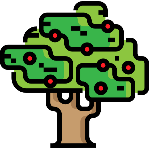 Fruit tree icon