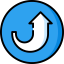 Up arrow icon 64x64