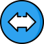 Double arrow icon 64x64