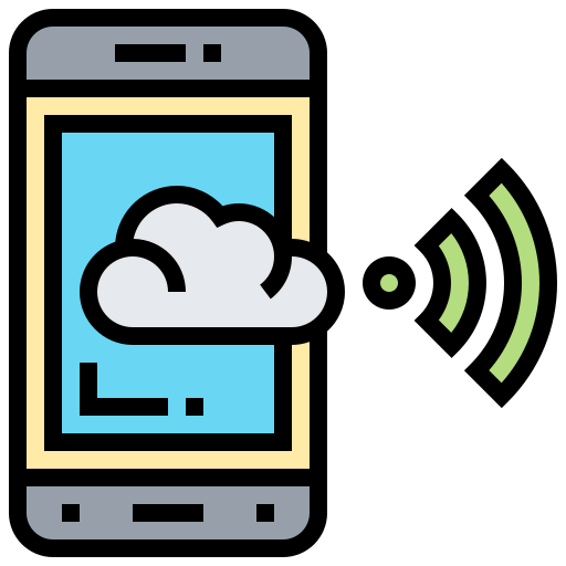 Cloud computing icon