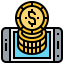 Online banking icon 64x64