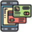 Smartphone payment Ikona 64x64