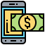 Mobile payment icon 64x64
