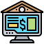 Online banking icon 64x64