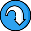 Down arrow icon 64x64