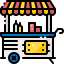 Food cart icon 64x64