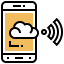 Cloud computing icon 64x64