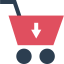 Shopping cart icon 64x64