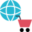 Online shop icon 64x64