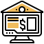 Online banking icon 64x64