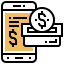 Smartphone payment Ikona 64x64