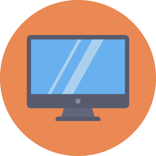 Monitor screen icon