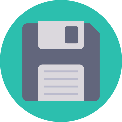 Floppy disc icon