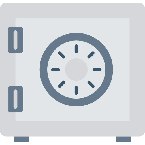 Safe box icon