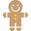 Gingerbread man ícono 64x64