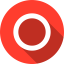 Circle button icon 64x64