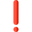 Exclamation icône 64x64