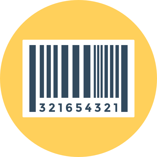 Bar code ícono