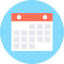 Calendar ícono 64x64