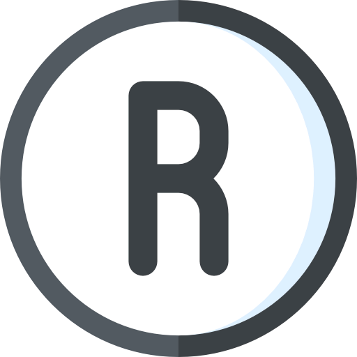 Registered icon