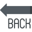 Back arrow Symbol 64x64