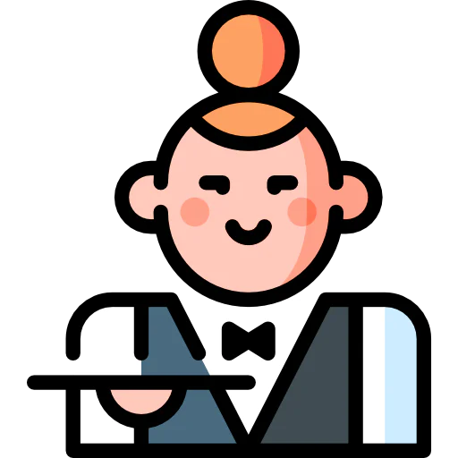 Waitress icon