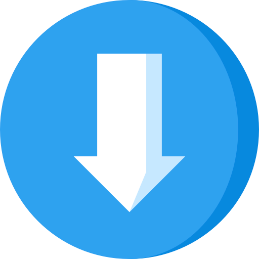 Down arrow icon