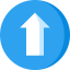 Up arrow icon 64x64