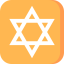 Star of david icon 64x64