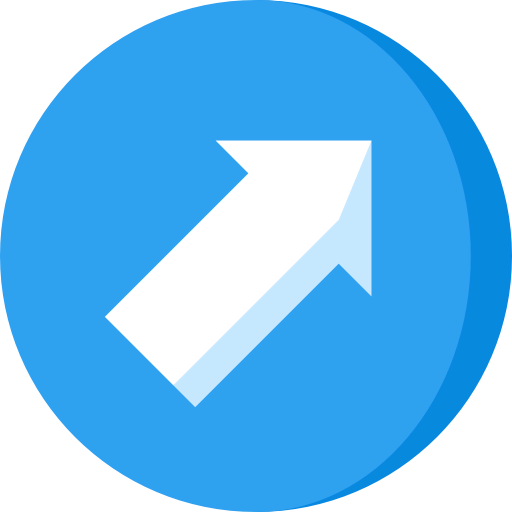 Diagonal arrow icon