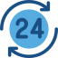 24 hours іконка 64x64