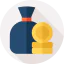 Money bag icon 64x64
