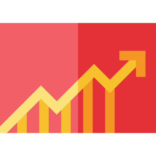 Line chart icon