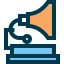 Gramophone Symbol 64x64