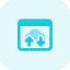 Cloud server Symbol 64x64