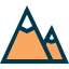 Mountains アイコン 64x64