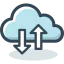 Cloud computing icon 64x64