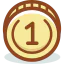 Coin icon 64x64