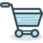 Shopping cart icon 64x64