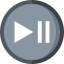 Play button icon 64x64