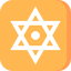 Star of david icon 64x64