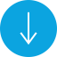 Down arrow icon 64x64