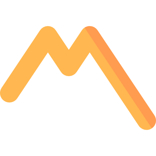 Line chart icon