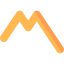 Line chart icon 64x64